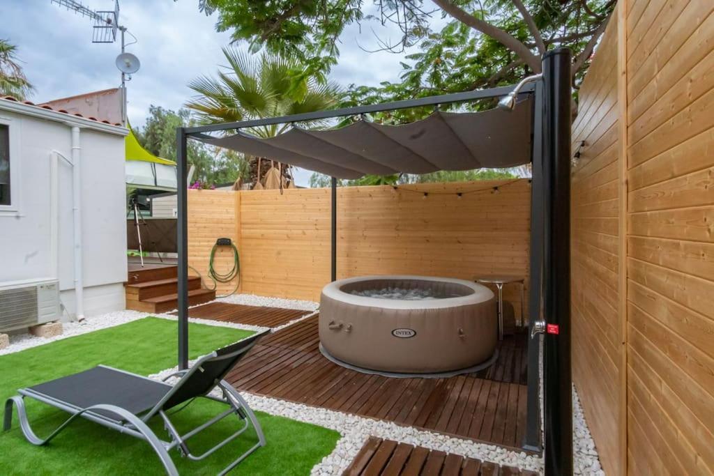Private Paradise On Cozy Campsite, Jacuzzi, Netflix Las Galletas Ngoại thất bức ảnh